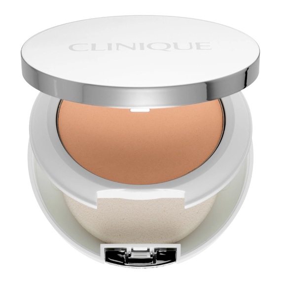 NEW FULL SIZE CLINIQUE BEYOND PERFECTING POWDER FOUNDATION + CONCEALER IN SAND - Picture 3 of 6